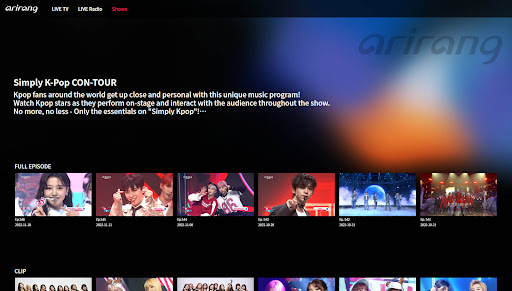 Arirang TV for SmartTV PC