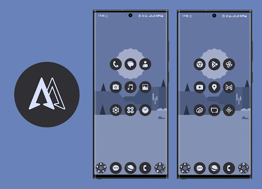 Pix You Dark Android Icon Pack ПК