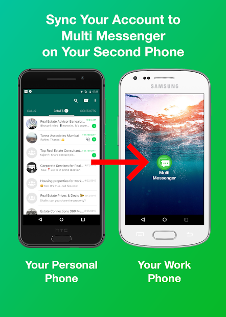 W Dual Messenger - Clone WA Messenger PC