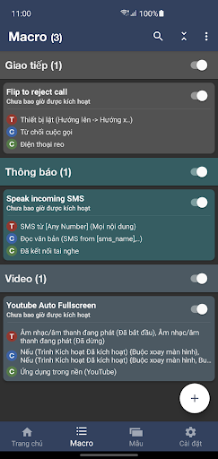 MacroDroid - Tự động hóa