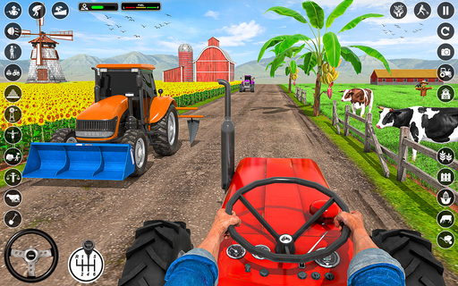 ट्रैक्टर खेती: ट्रैक्टर गेम PC