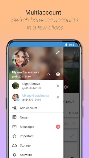 Kontakt: VKontakte, VK, ВК app