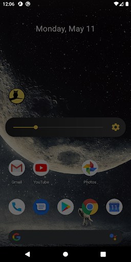 Modo noturno de tela para PC