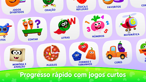 Educativos jogos para crianças