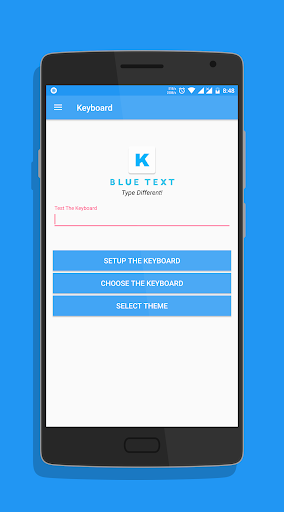 Blue Text - Keyboard + Convert para PC
