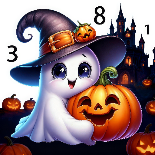 Halloween Color By Number Game