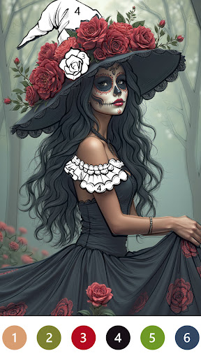 Macabre Color Paint By Number PC