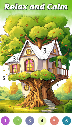 Whimsical House Coloring Book PC