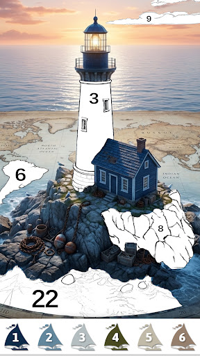 Voyage Color By Number Game PC