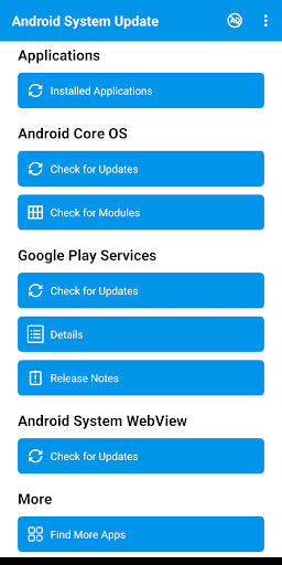 System Update for Android پی سی