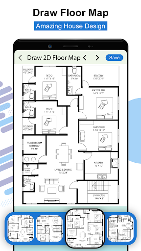 komputer House Design Floor Plan App 3D