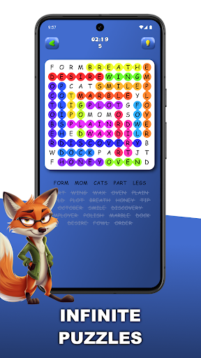 komputer Word Search - Find the Words