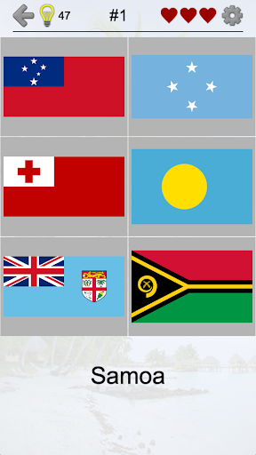 Australian States and Oceania