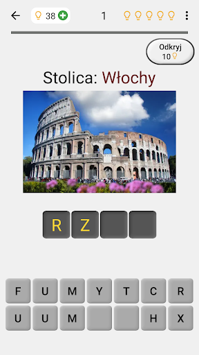 Stolice krajów świata - Quiz PC