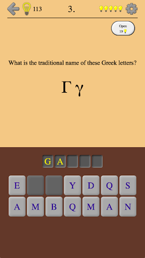 Greek Letters and Alphabet