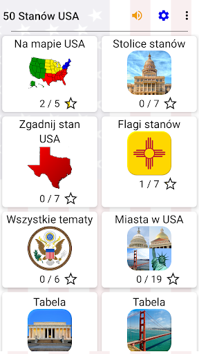 Stany USA - Quiz o geografii PC