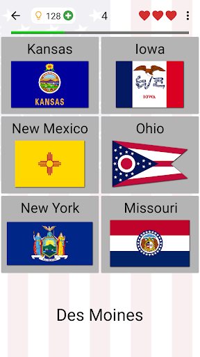 50 US States - American Quiz PC