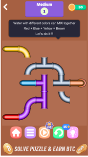 Pipe Puzzle Mania Earn BTC PC