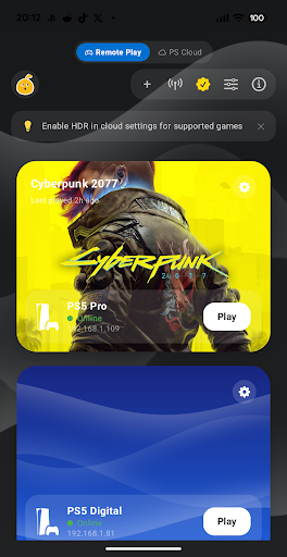 Asobi: Remote Play PC