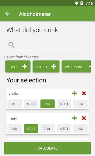 Alcohol Check - BAC Calculator PC