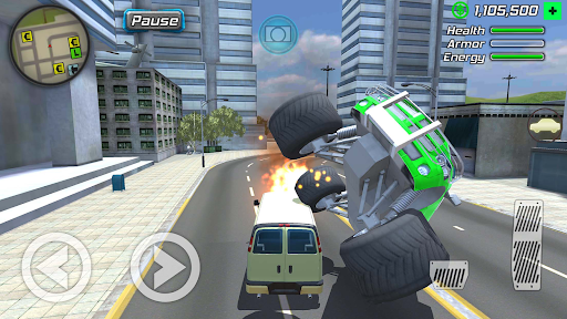 ডাউনলোড করুন Rope Frog Ninja Hero Car Vegas APK