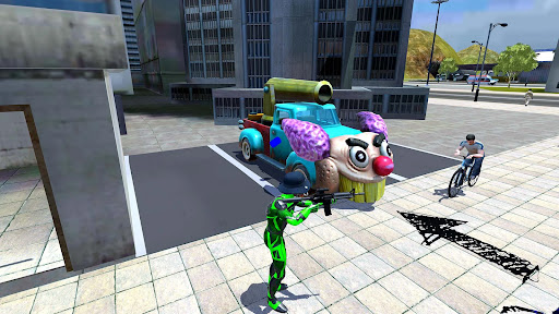 Rope Frog Ninja Hero Car Vegas