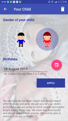 Baby Growth Calculator PC