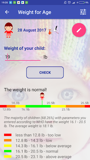 Baby Growth Calculator PC