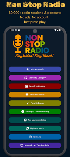 Non Stop Radio: Radio/Podcasts PC