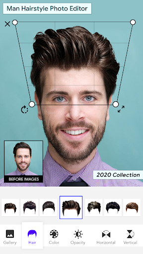 Man Hairstyle Photo Editor PC