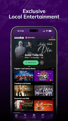 sooka: Sports, Dramas, Movies para PC