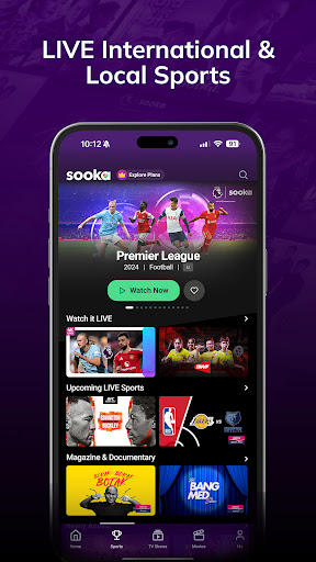 sooka: Sports, Dramas, Movies para PC