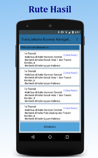 TransJakarta Busway Navigation