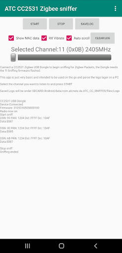 ATC CC2531 USB ZigBee Sniffer PC