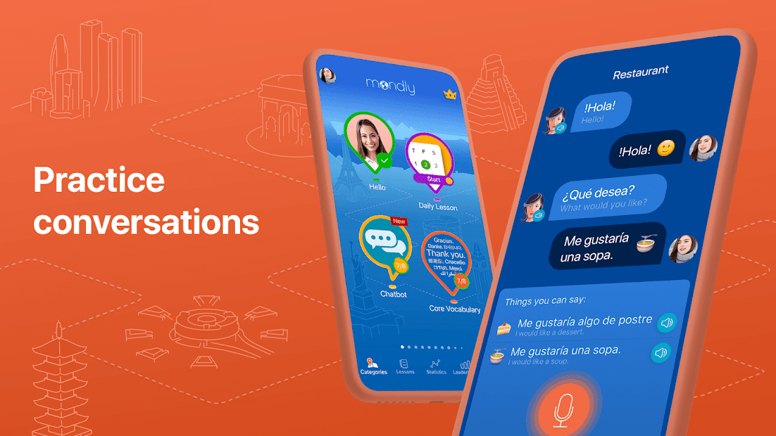 Learn 33 Languages Free - Mondly PC