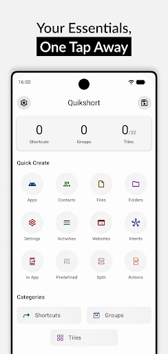 Quikshort: Shortcut Creator পিসি