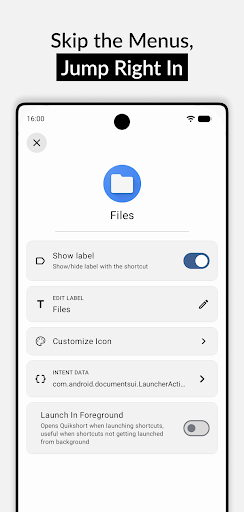 Quikshort: Shortcut Creator পিসি