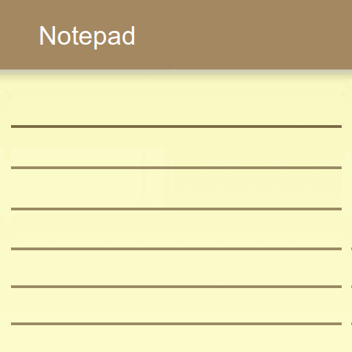 Notepad - eenvoudige notities PC