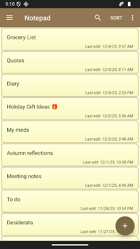 Notepad - simple notes পিসি