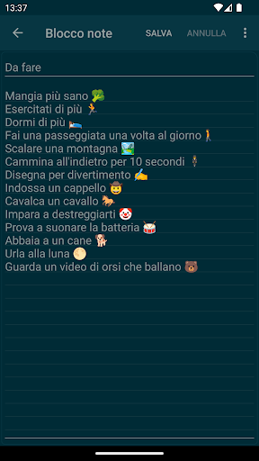 Blocconote - note semplici PC