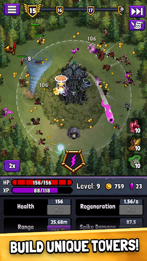 komputer Evil Tower - Idle Defense TD