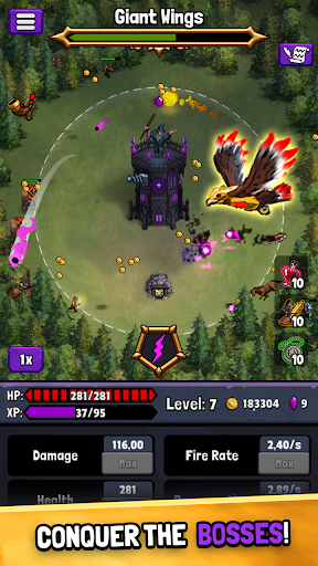 komputer Evil Tower - Idle Defense TD