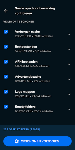 Avast Cleanup: opschonen PC