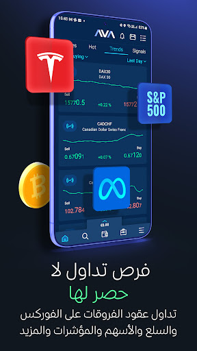 AvaTrade: تطبيق التداول الحاسوب