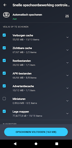 AVG Cleaner: opschonen PC