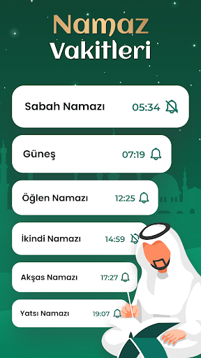 Namaz vakitleri - Ezan Alarmı PC