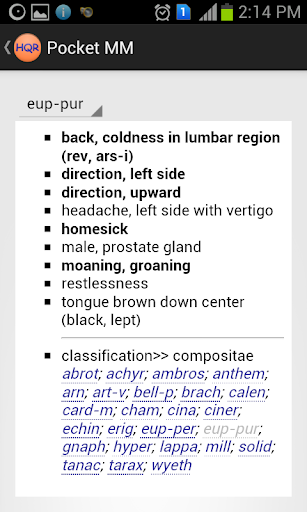 komputer Homeopathic Quick Reference