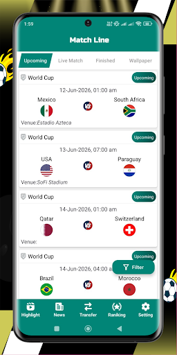 World Cup Football 2026 Live পিসি