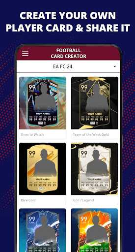 FUT Card Creator 25 ПК