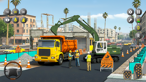 Road Construction Vehicles 3D PC